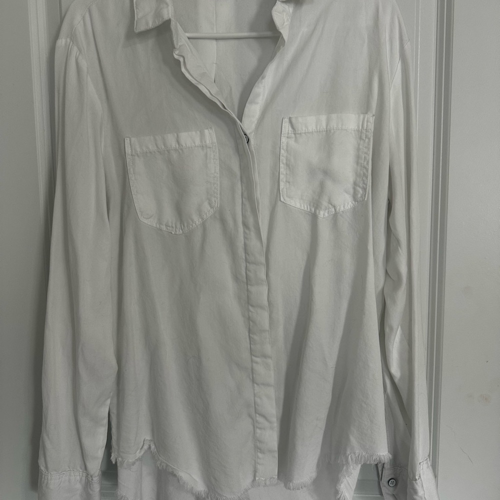 White Button-Up Shirt